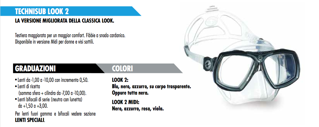 Maschera LOOK 2 neutra